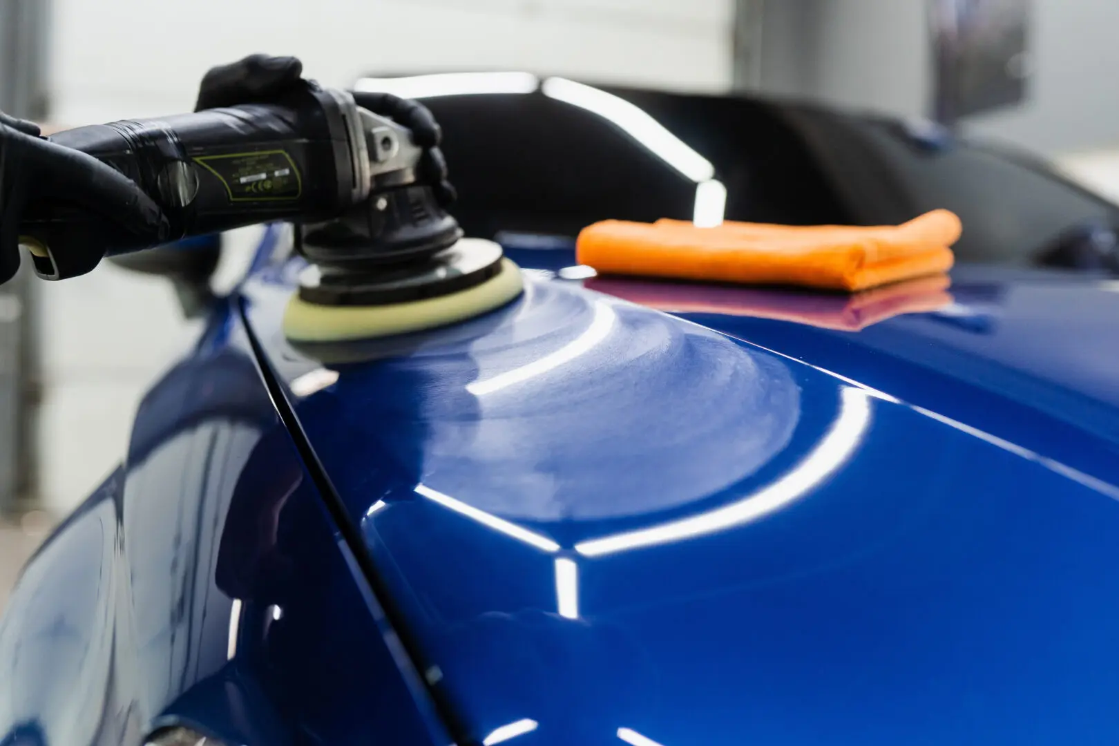 Paint correction before ceramic coating install
